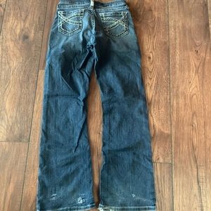 Girls Ariat entwined jeans size 12.